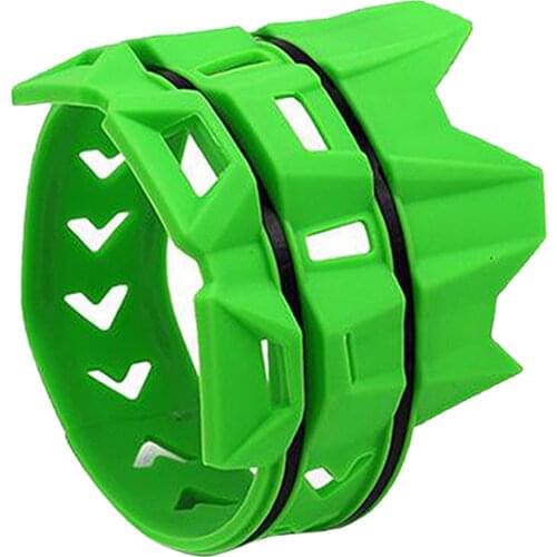 Exhaust Silencer Muffler Pipe Protector Motorcycle Exhaust Pipe Motocross Tailpipe Motorbike Exhaust Mounting Parts, Green