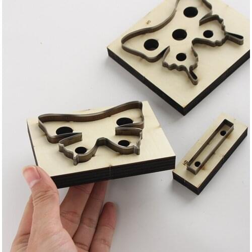 Leather Craft Cutting Die Wooden Die Cutter Mold for DIY Jewelry Making
