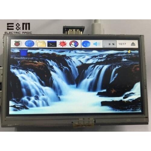 Customized Language 4.3 Inch LCD Monitor HDMI Display 60HZ HD Screen USB 5V for Raspberry Pi Banana Pie