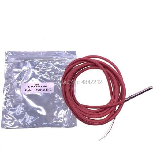 Free shipping 2pcs/lot 2205414003 Liutech screw air compressor parts temperature sensor temp transducer transmitter with cable
