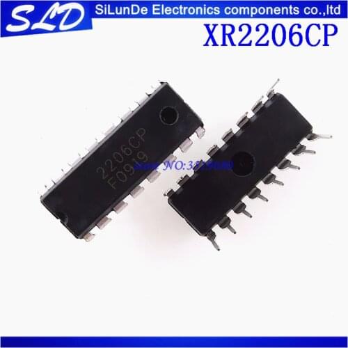 Free Shipping 10pcs/lot XR2206CP 2206CP DIP DIP-16 XR2206 new and original in stock