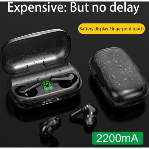 Z31 Bluetooth Earphone Touch Control Type-C 2200mA Charging Box Wireless 5.0 Headset Waterproof Earbuds With Microphone