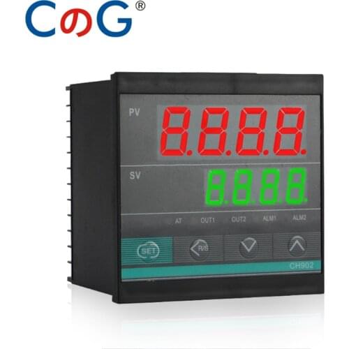 CG CH902 96x96mm Multy Input K E J PT100 0-10V 4-20mA Voltage PID Output SSR Relay AC 220V 24VDC 380VDC Temperature Controller