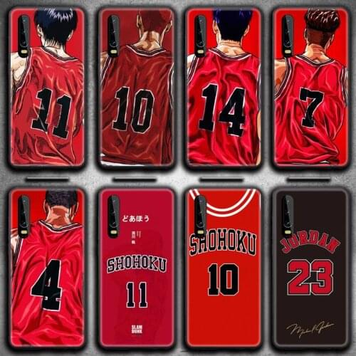 HOTCASHOP Slam dunk Sakuragi Jordan Phone Case for Huawei P20 P30 P40 lite E Pro Mate 30 20 Pro P Smart 2020 P10