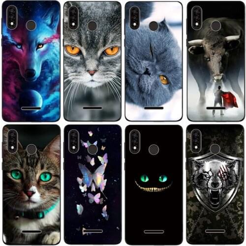 For BQ 5740G SPRING Case Rose Wolf Cute Patterned Cover Soft Silicon Phone Case for BQ 5740G Spring Top Quality