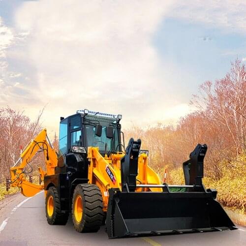 Backhoe Loader Mini Backhoe Machinery Flexible And Easy To Use