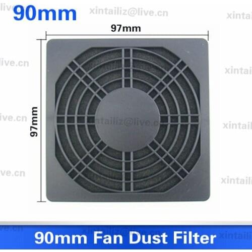 [Filter-90mm]10pcs Free shipping 90mm*90mm fan dustproof net filter 3.5inches fan net filter