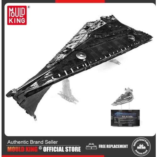 MOULD KING Building Blocks Star Plan The Eclipse-Class Dreadnought model sets Assemble Bricks Kits Kids DIY Toys Birthday Gifts