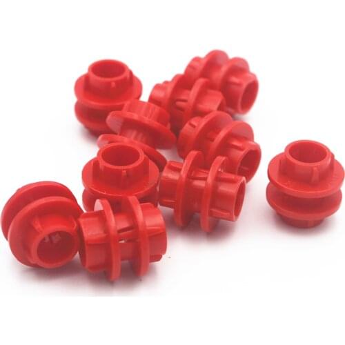 MOC Building Blocks Self-Locking Bricks Technical Parts10pcs Technical DRIVING RING compatible with lego for Kids Boys Toy 6539
