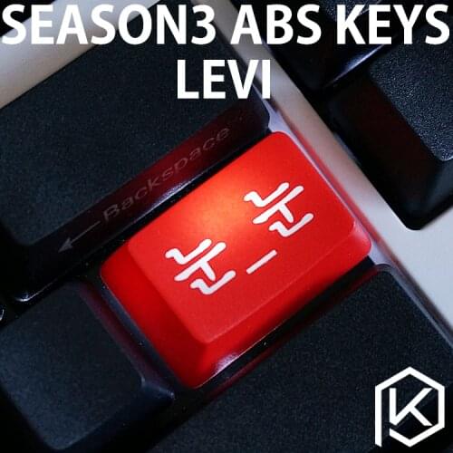 Novelty Shine Through Keycaps ABS Etched, light,Shine-Through levi eyesight despiseoem profile red black TAB