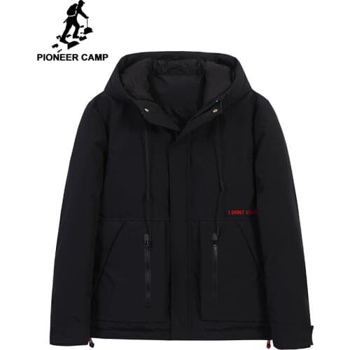 Мужские короткие пуховики Pioneer Camp China At AliExpress