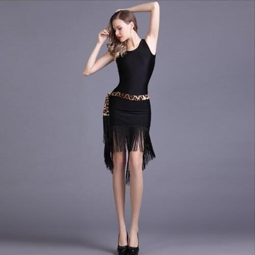 Latin Dance Dress Sexy Tassels Velvet franjas roupas danskleding Dancing Shirts Tanzrock Latein Samba vestido baile latino mujer