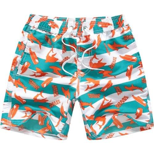 Boys Striped Print Beach shorts Childrens Water-Repellent Casual Pants For 2021 New Fashion Pants XIN-Shipping