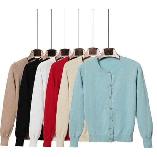 Queechalle 2020 spring autumn cardigan women casual long sleeve single breasted knitted cardigans female tops women sweater coat