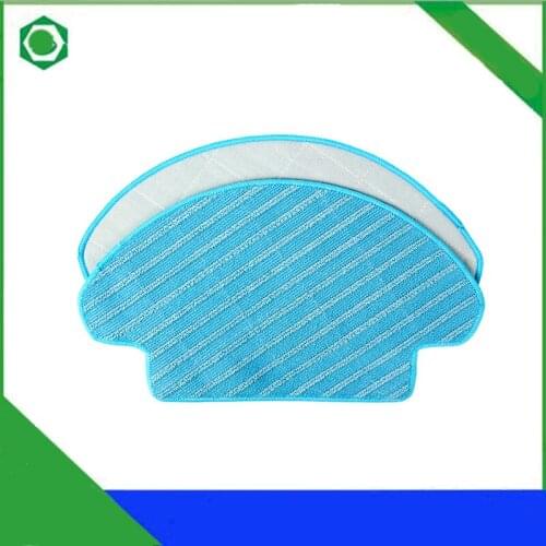 8Pcs Mop Cloths for Ecovacs Vacuum Cleaner Deebot DD35 Dust Cleaning Sweeper Replacement Mop Pads