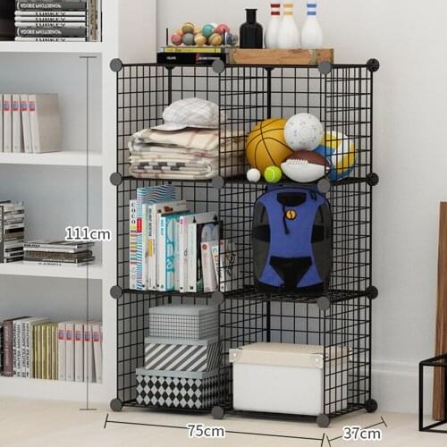 Storage Rack Organizer Bookrack Steel Wire Mesh Storage Rack New Modern Kitchen Storage Holders Racks Home Room Furniture