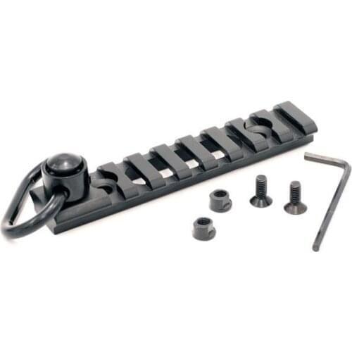 Tactical QD Push Button Sling Swivel Mount Key Mod KeyMod 8 Slot Rail Attachment