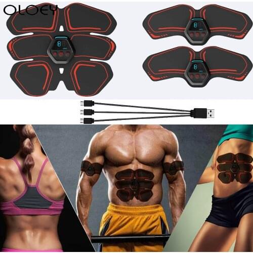 Exercise Machine Abdominal Toning Belt Vibration Abdominal Muscle Trainer Electronic Belt Home Gym Fitness Massage EMS Equiment