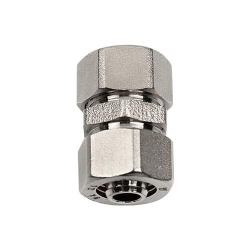 TT Nickel Plated 1216 Aluminum Plastic Pipe Connector 4-Point Pipe Fittings Solar Water Heater Connector Tee Elbow Accessories