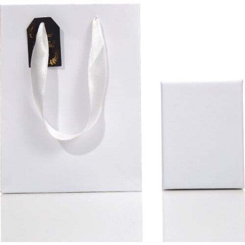 10pcs High Quality Pure Color Jewelry Boxes Craft Paper Board Boxes Bags for Bracelet Watch Package Display Gift Box