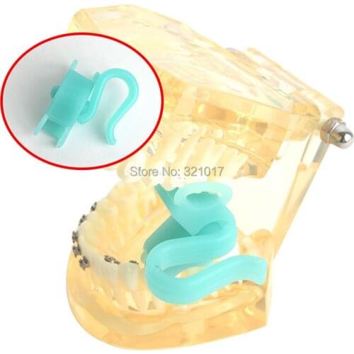 2pc Set in 2 Size Celsius Autoclave Sterilized 135 Degree Oral Hygiene Dental Bite Blocks Silocone Cheek Retractor Mouth Opener