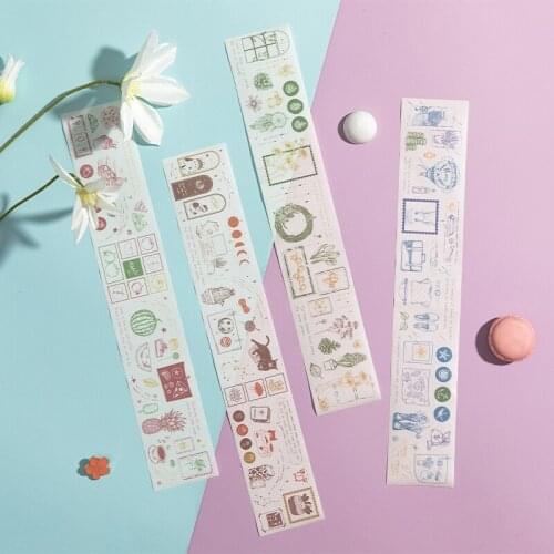 20pcs/LOT life is clear series stationery sticker Creative decoration DIY shared outfit tape paper masking washi sticker