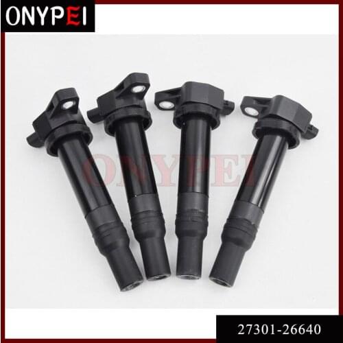 4psc/lot Ignition Coils 27301-26640 UF-499 For Hyundai Accent Kia Rio,RIO5 1.6 L4 2730126640 UF499