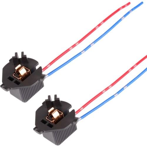 YUNPICAR H1 Halogen Headlight Car Bulb Adapter Holder Socket for Kia K7 Hyundai Hui Wing Pack of 2