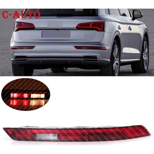 Car Rear Taillight Bumper Tail Light Rear Bumper Lamp For Audi Q5 2018-2020 80A945069 80A945070 With Bulbs car Accessories