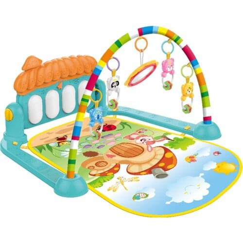0-18M Baby Music Rack Play Mat Kids Rug Puzzle Carpet Piano Keyboard Infant Playmat Early Education Gym Crawling Game Pad Toys