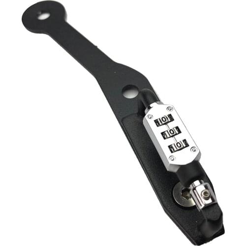 For BMW S1000R S1000XR S1000RR HP4 2009-2017 Motorcycle Helmet Lock Password Mount Hook Black Side Anti-theft Security S1000 XR