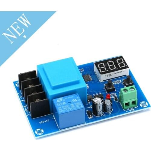 XH-M602 Digital Control Battery Charging Control Module AC 220V Lithium Storage Battery Charger Switch Protection Board