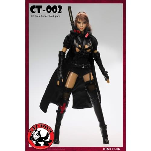 [Estartek] CAT TOYS CT002 1/6 Super Cool Dark Mourner 12" Collectible Action Figure