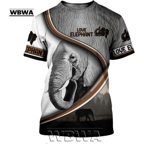 Animal elephant/eagle/turtle 3D All Over Printed Men t shirt Summer Harajuku Casual short Sleeve Tee shirts Unisex tops DX22