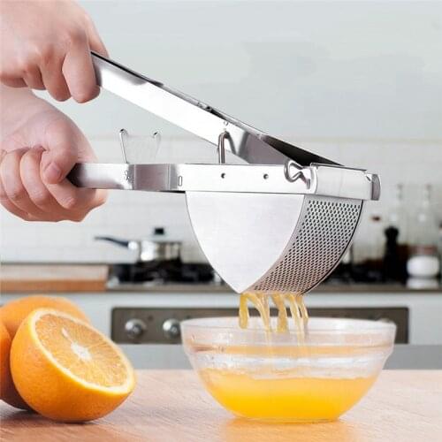 Potato Ricer Masher Fruit Orange Juicer Hand Presser Kiwi Citrus Clip Vegetable Manual Squeezer Lemon Juice Homemade Baby Food
