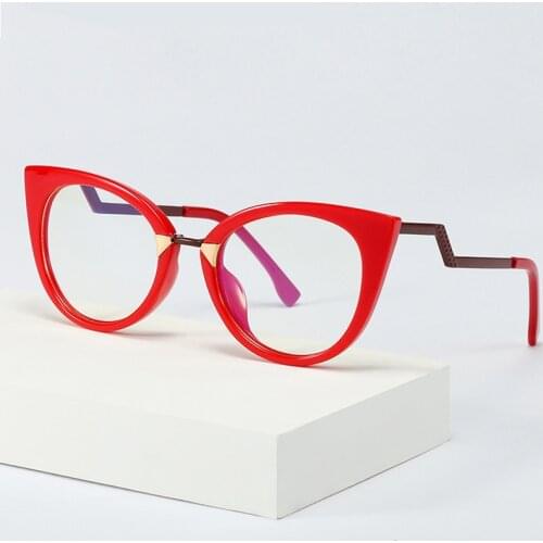 LVCKSK Cat Eye Glasses Frames