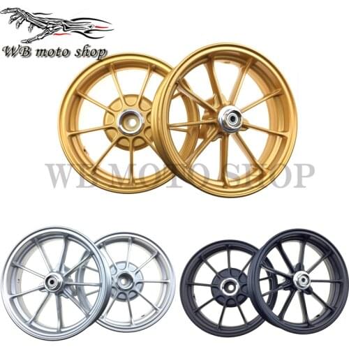 Motorcycle modified wheel Disc brake for DIO AF18 AF27 AF28 Z4 ZX AF34 AF35 10-inch Aluminum Alloy front back Wheels Rim The new