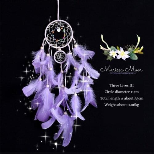 Nordic Style Home Wall Decoration Dream Catcher Creative Birthday Gift Crafts Pendant Wind Chime Wall Decoration Home Decor