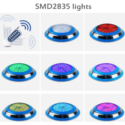 New Multicolor Diving LED Underwater Lights With Remote Control Waterproof Battery Power Fish Tank Pond Swimming Pool