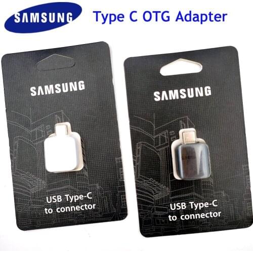 Original Samsung USB To Type C OTG Adapter Connector For Macbook Galaxy S20 S21 Ultra S21FE Note20 10+ 9 Xiaomi Mi 11 10 K30 Pro