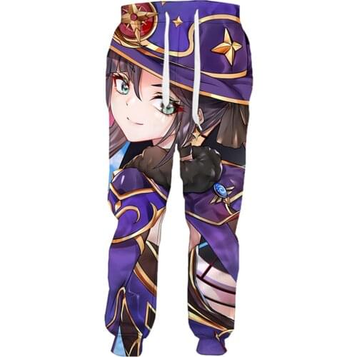 CLOOCL Popular Cartoon Men Sports Pants A 3D Print Men Clothing Genshin Impact Joggers Pants Women Harajuku Sweatpants