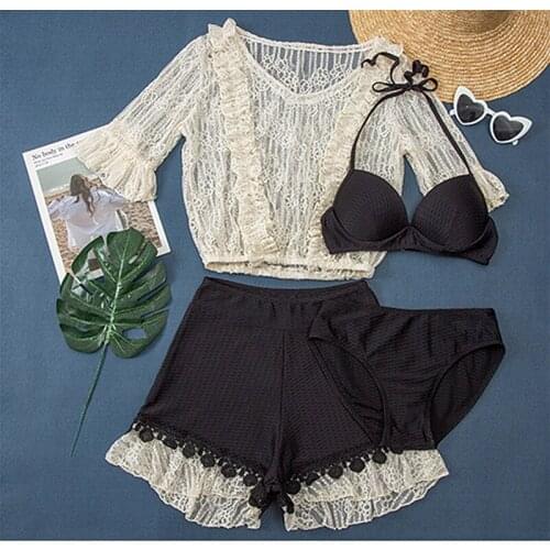 STAERK High waist bikini set Halter bathing suit woman swimsuit female Plus size bikini 2020 print swimwear women new