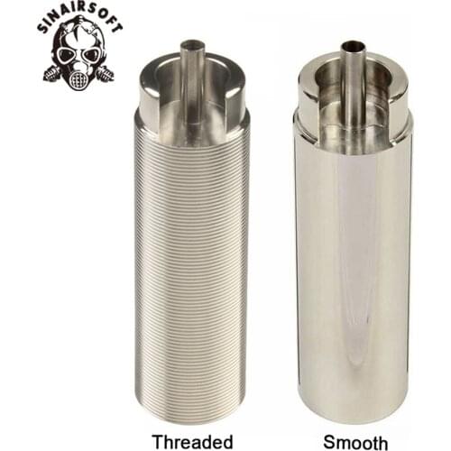 Steel Tune Up Kit CNC Milled One-Piece Cylinder Solid Cylinder W/ Integrated Cylinder Piston/Piston Head For AEG Ver.2/3 Gearbox