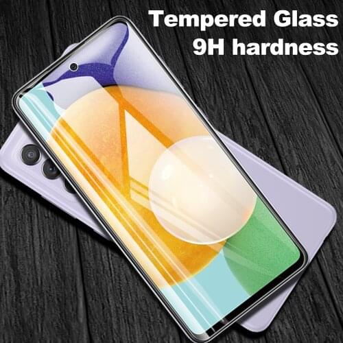 9H Tempered Glass For Samsung Galaxy A52 A72 A32 A42 A51 A71 F62 M62 S21 Plus S20 FE Screen Protective Glass For Samsung A 32 52