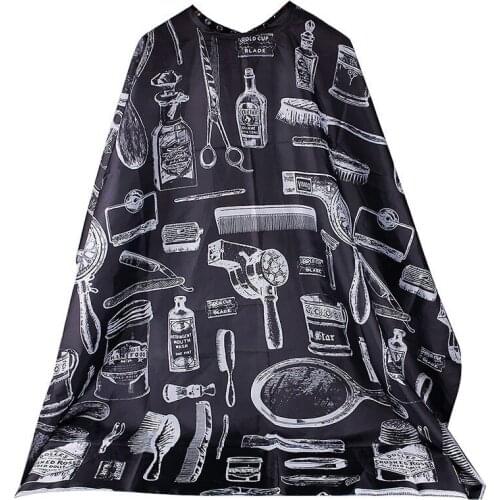 148*120cm Barber Cape Hair Cutting Cloth Salon Hairdressing Gown Hairdresser Haircut Shaving Hair Removal Apron