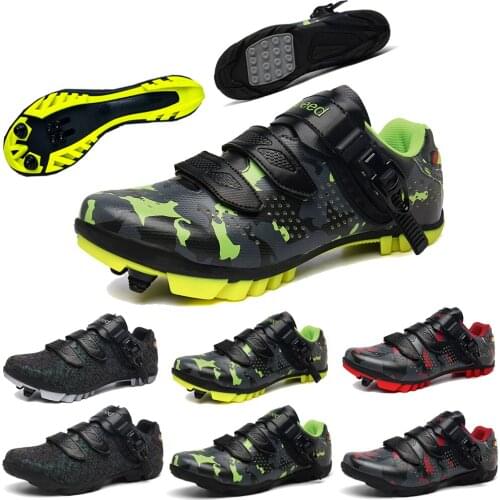 2020 Bike Cycling Shoes MTB Men Sneakers Breathable Mountain Bicycle Shoes Professional Road Racing Shoe Outdoor Multi-function