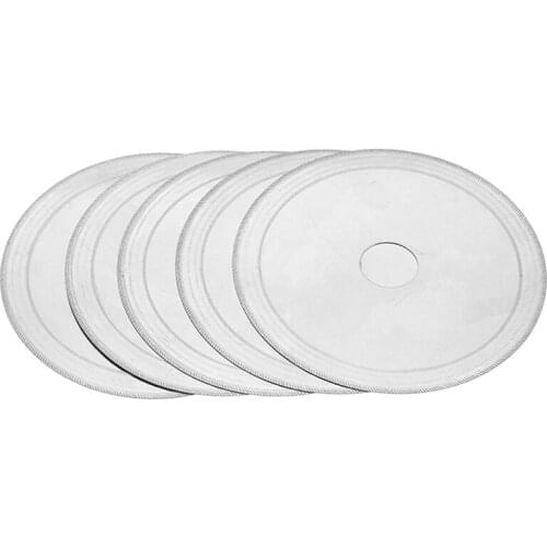 5pcs/lot 4.5inch 0.2mm Thin Diamond Lapidary Saw Blade Cutting Disc Rim 0.01'' Saving in Material for Jewelry Gems