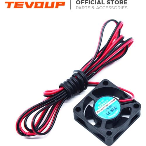 DC 12V 2P 4010 40*40*10MM Brushless Fan Cooler 40MM 40X40X10MM 4010S Tubular Cooling Fan with 100MM cable