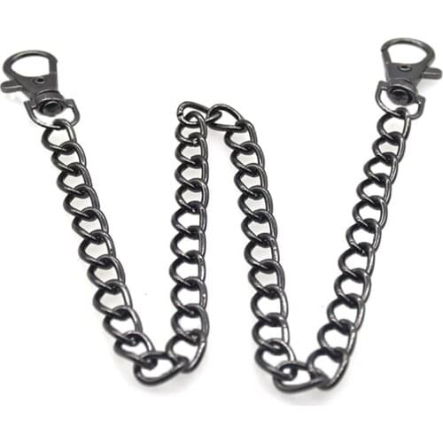 43cm Long Trousers Hipster Key Chains Punk Street Key Chain Metal Wallet Belt Chain Pant Keychain Unisex HipHop Jewelry