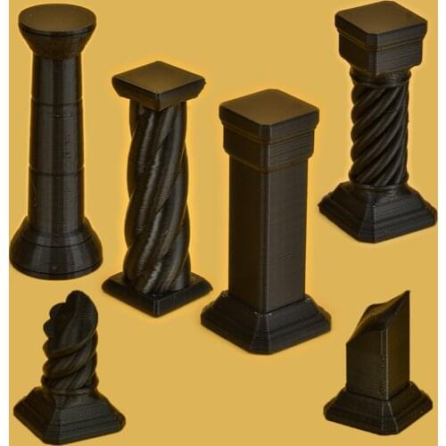 GLOOMHAVEN TRPG miniature match all common cboard game 3D token scene tools Stone pillars wooden barrel models figures figurine